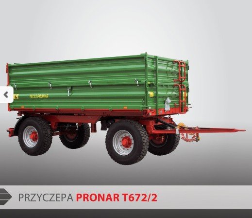 Przyczepa Pronar 672/2 