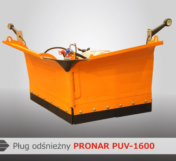 Pługi odśnieżne PRONAR PUV-1400 i PRONAR PUV-1600