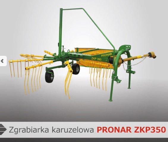 Zgrabiarka karuzelowa Pronar ZKP350