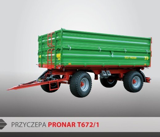 Przyczepa Pronar T672/1